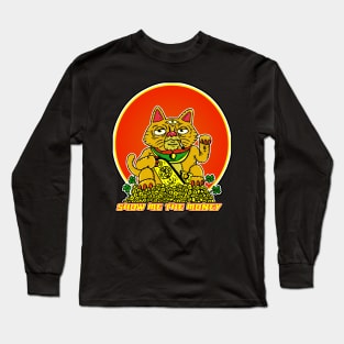 Good luck cat Long Sleeve T-Shirt